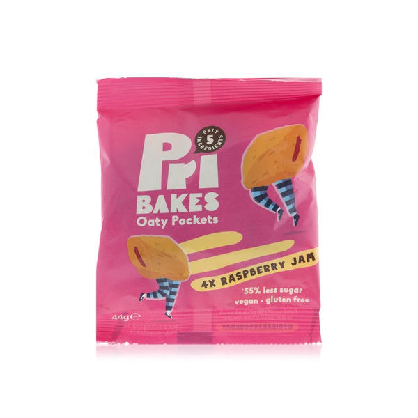 Pri Bakes Oaty Pockets Raspberry Jam 44g