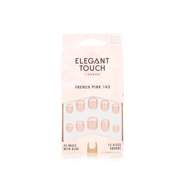 Elegant Touch False Nails French Pink 143