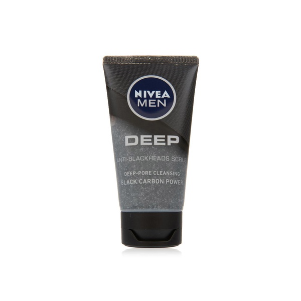 Buy Nivea men deep anti-blackhead scrub 75ml in UAE