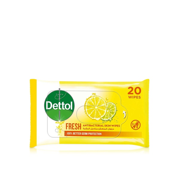 Dettol Fresh Antibacterial Skin Wipes x 20