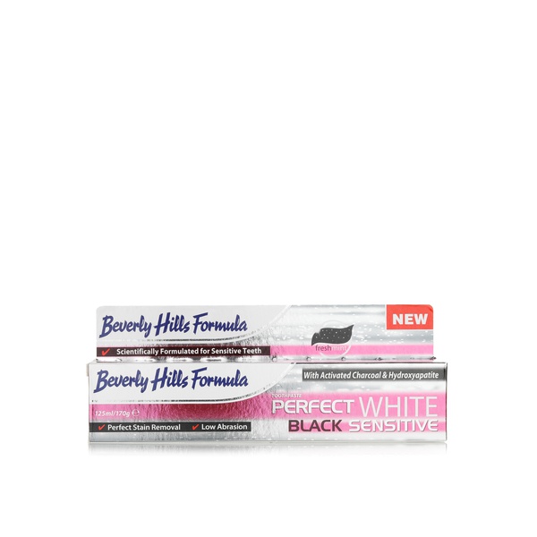 Beverly Hills Formula Black White Sensitive Toothpaste 125ml
