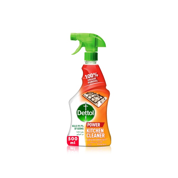 Dettol Kitchen Orange Scent Cleaner Spray Bottle 500ml