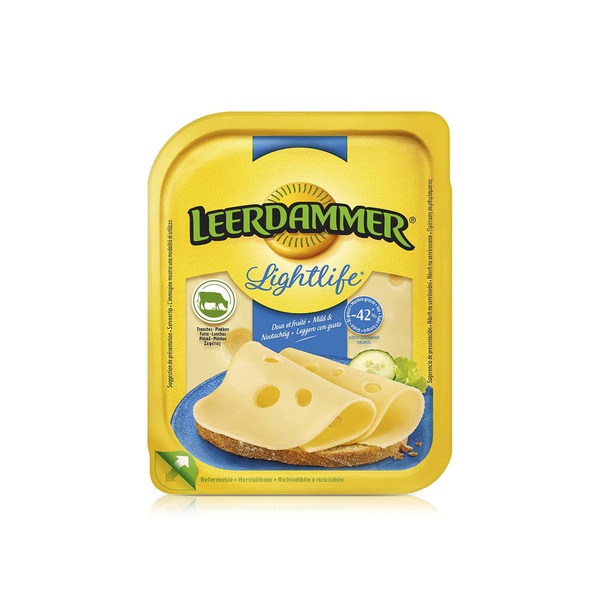 Leerdammer Light Cheese Slices x 8 160g