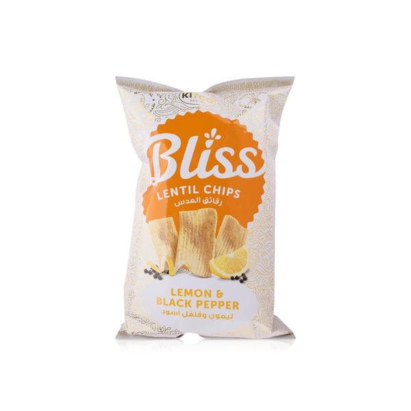 Kitco Bliss Lemon & Black Pepper Lentil Chips 135g
