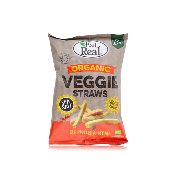 Eat Real organic veggie straws sea salt 100g Spinneys UAE