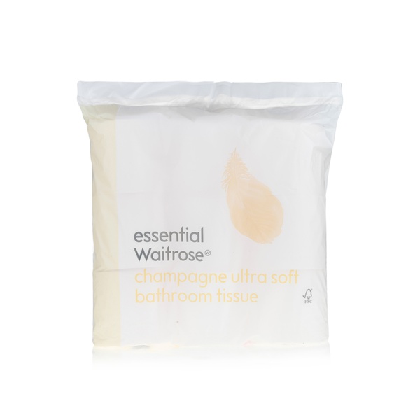 اشتري Essential Waitrose champagne ultra-soft bathroom tissue 2ply 9pk في الامارات