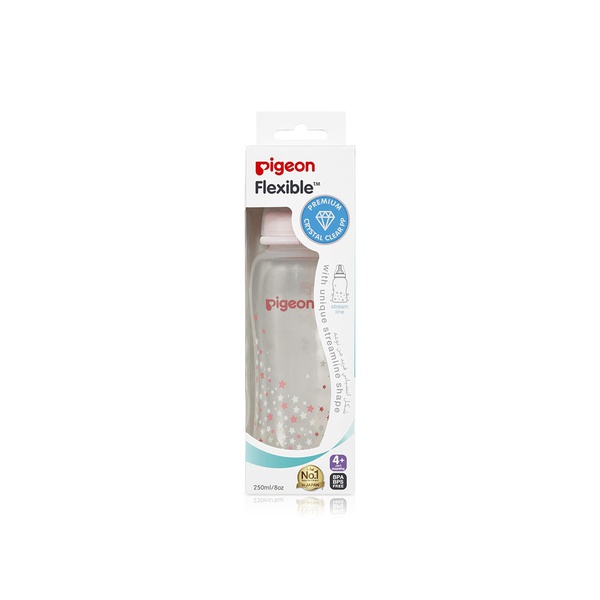 Pigeon Streamline Slim-Neck Crystal PP Nursing Bottle 250ml