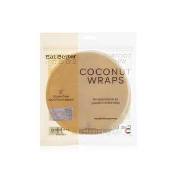 Eat Better Foods Coconut Wraps Original 160g