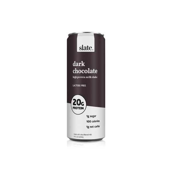 Slate Dark Chocolate High Protein Milkshake 325ml
