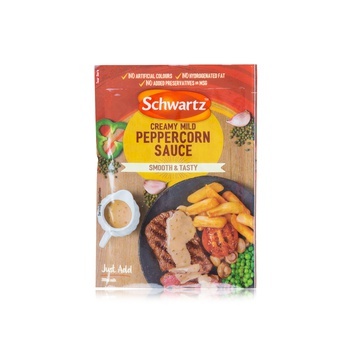 Schwartz Creamy Mild Peppercorn Sauce Mix 25g