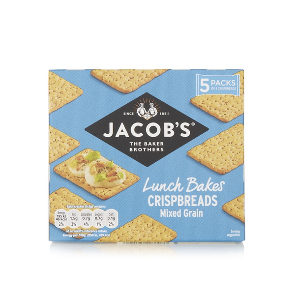 Jacob's mixed grain crispbreads 190g
