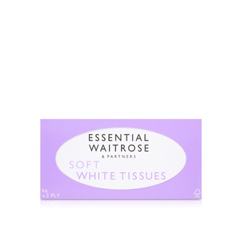 Waitrose Essential Soft Tissues 2ply x 96