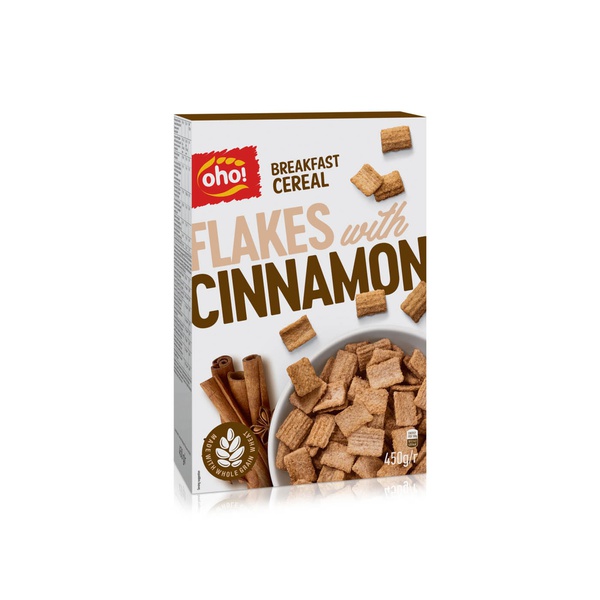Oho! Cinnamon Flakes Cereal 450g