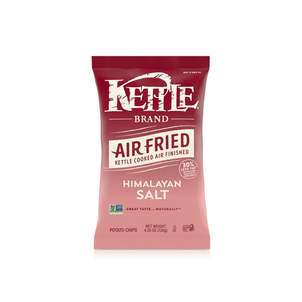 Kettle Air Fried Potato Himalayan Salt Chips 120g