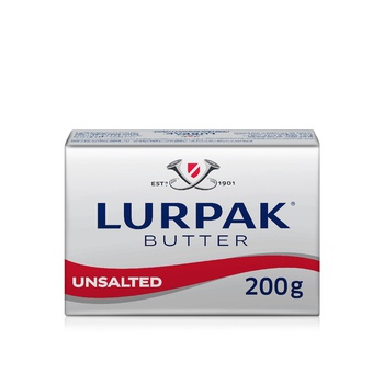 Lurpak Frozen Unsalted Butter 200G
