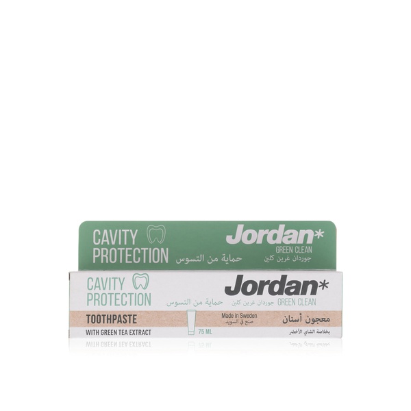 Jordan Green Clean Cavity Protection Vegan Toothpaste 75ml