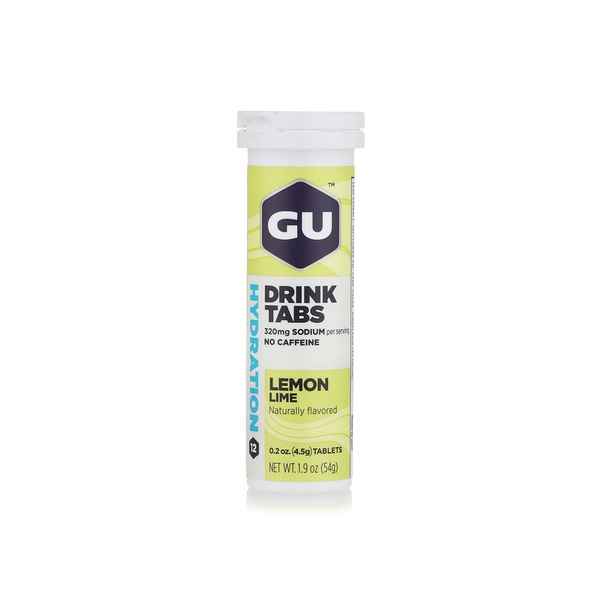 Gu Lemon and Lime Flavoured Drink Tabs 54g