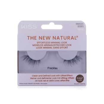 Kiss the new natural freckles false eyelashes