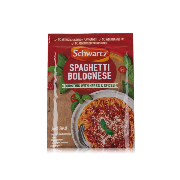 اشتري Schwartz spaghetti bolognese 40g في الامارات