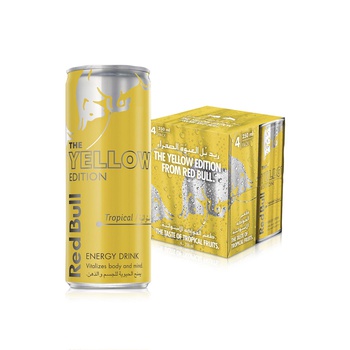 Red Bull Tropical Energy Drink 250ml x 4