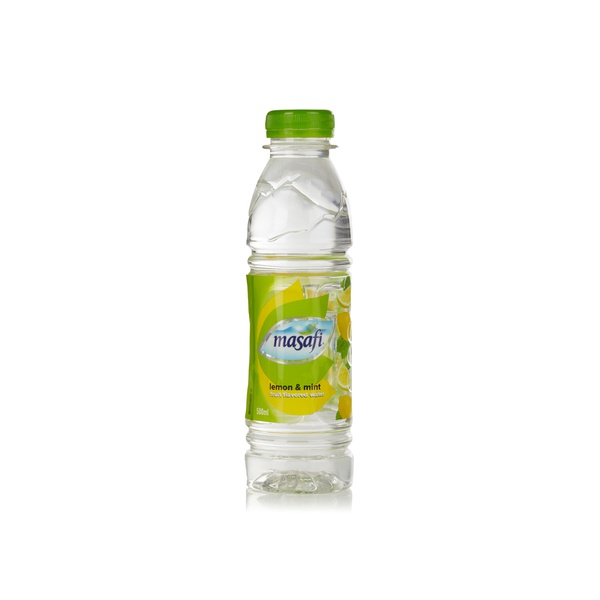 اشتري Masafi lemon and mint flavoured water 500ml في الامارات