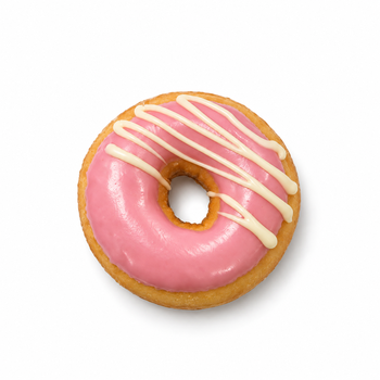 Mini Strawberry Donut