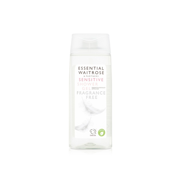 Waitrose Essentials Vegan Sensitive Fragrance-Free Shower Gel 250ml