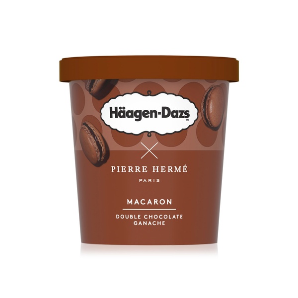 HŠagen-Dazs Macaron Double Chocolate Ganache Ice Cream 420Ml