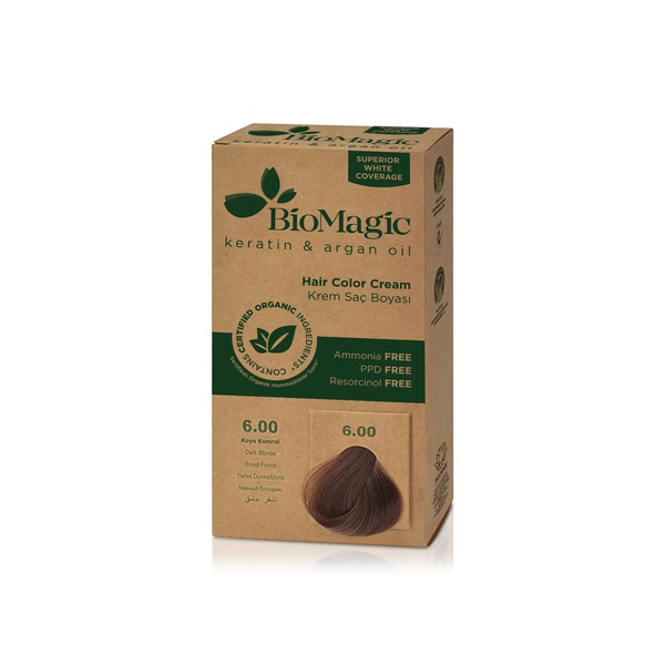 BioMagic Dark Blonde 6.0 Hair Colour Cream Kit