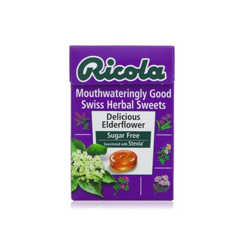 Ricola Elderflower Sugar-Free Herbal Drops 45g