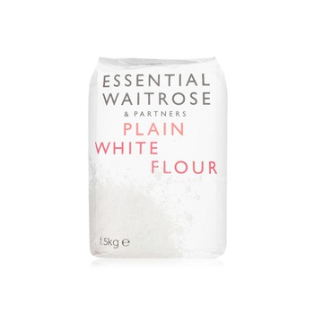Waitrose Essential Plain White Flour 1.5kg