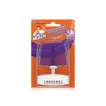 Mr Muscle Lavender Scented Liquid Rimblock Toilet Cleaner 55ml