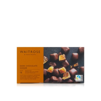 Waitrose Dark Chocolate Ginger 180g