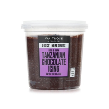 Waitrose Cooks' Ingredients Tanzanian Chocolate Icing 400g