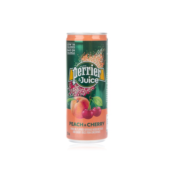 Perrier & Juice Peach Cherry Slim 250ml