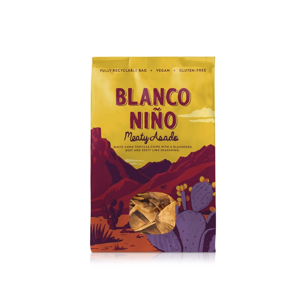 Blanco Nino Meaty Asado Tortilla Chips with Blackened Beef & Zesty Lime 170g