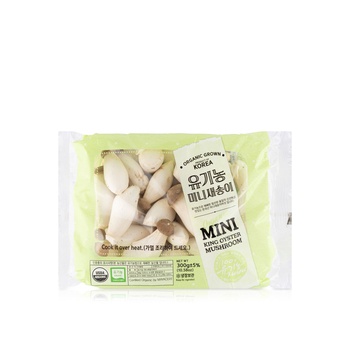 Organic Mini King Oyster Mushrooms Korea 300g