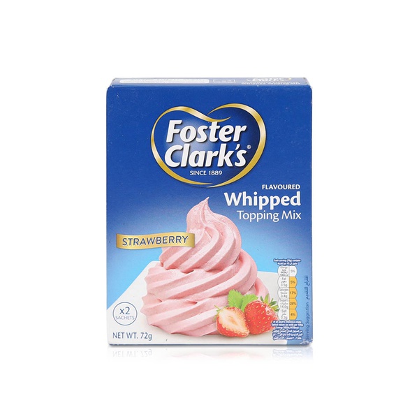 Foster Clark's Whipped Topping Mix Strawberry 72g