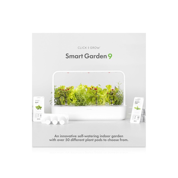 Click & Grow Indoor Smart Garden 9 Pots White