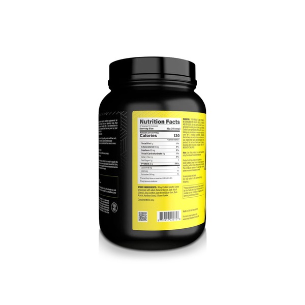 Muscle Bolt 100% Whey Protein Isolate 907g