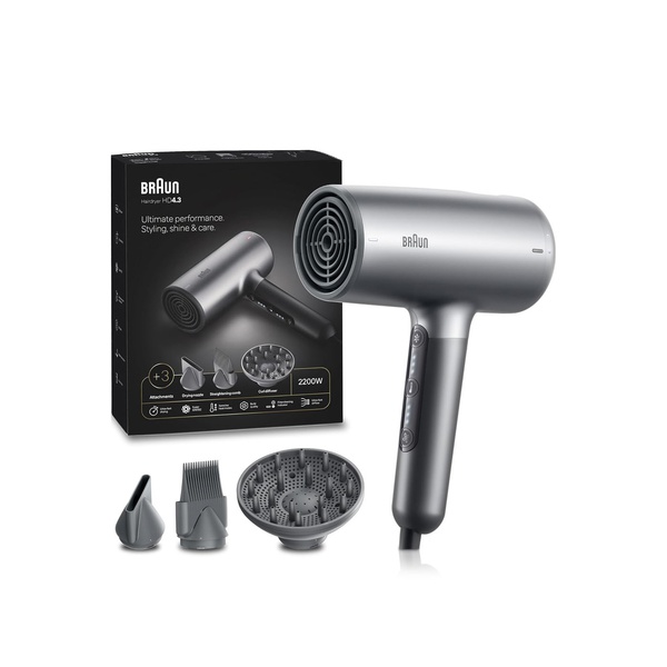 Braun Hair Dryer HD 4.3 Grey 2200w
