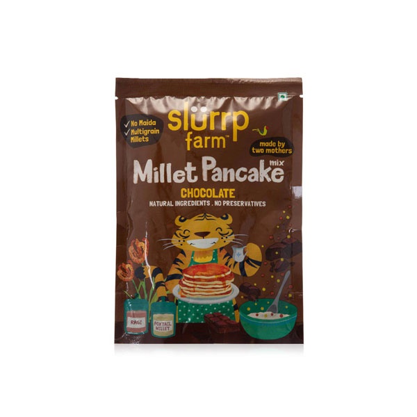 اشتري Slurrp Farm chocolate millet pancake mix 150g في الامارات