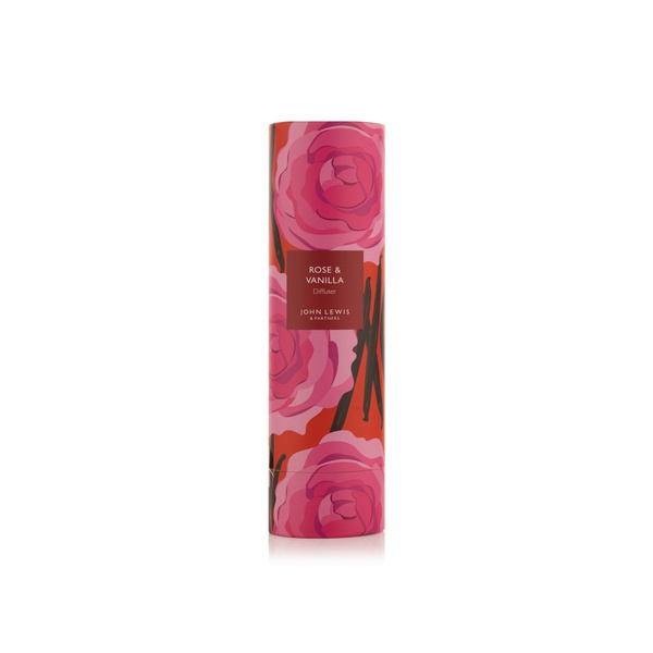 John Lewis Rose and Vanilla Reed Diffuser 100ml
