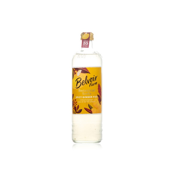 Belvoir Farm Spicy Ginger Fizz Botanical Soda 500ml