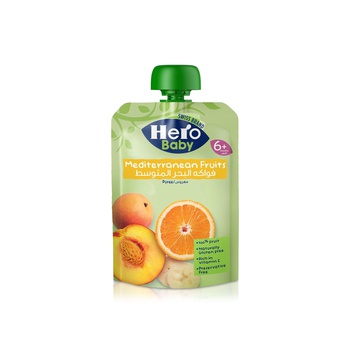 Hero Baby Mediterranean Fruits Puree 6m+ 100g