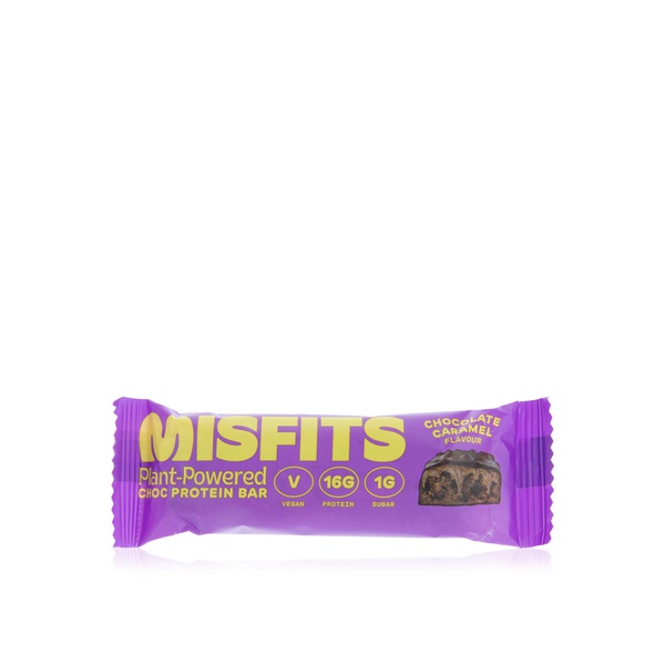 Misfits Vegan Chocolate Caramel Protein Bar 45g