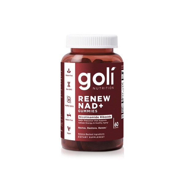 Goli Renew NAD+ Gummies with Nicotinamide Riboside x 60