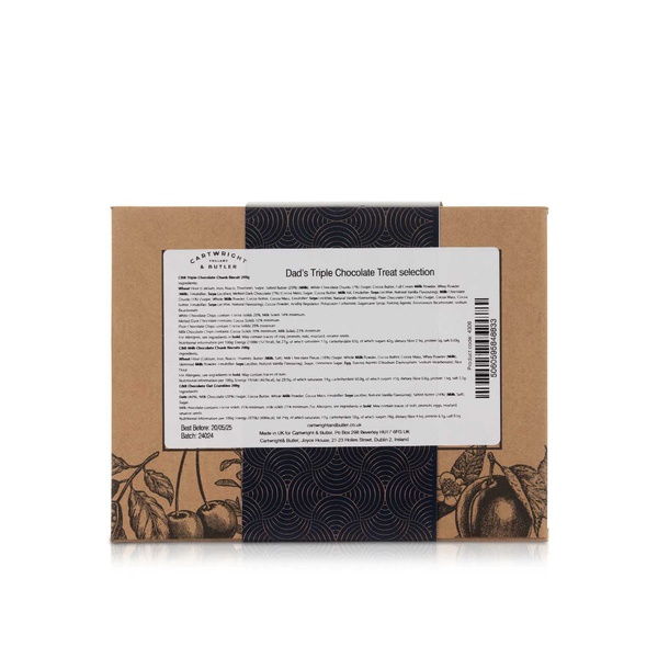 Cartwright & Butler Dad's Triple Chocolate Treat Selection Gift Set 600g