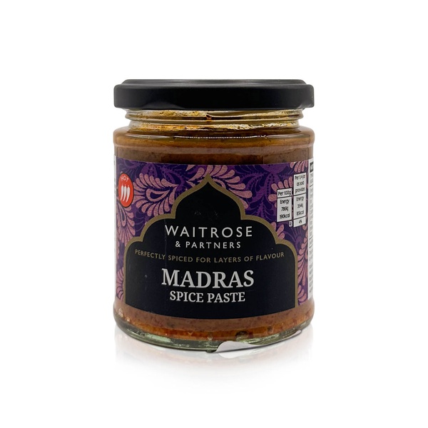 Waitrose Madras Curry Paste 180g