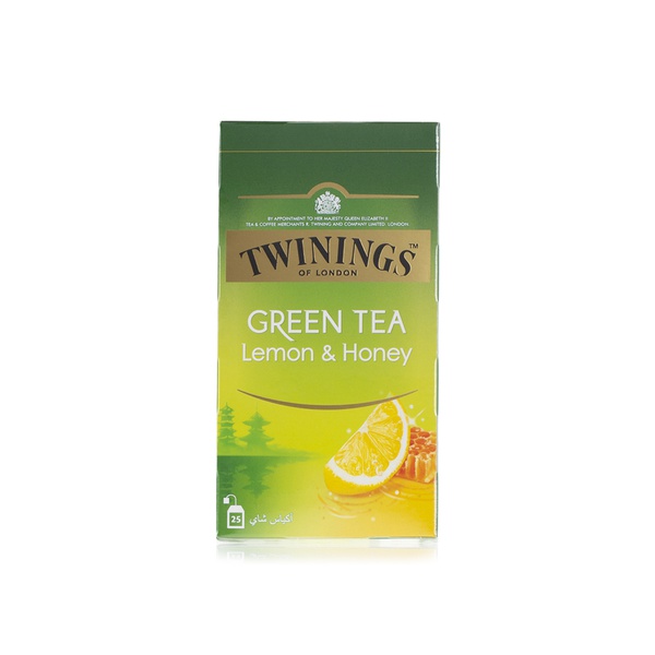 Twinings green tea, lemon and honey 25s - Spinneys UAE